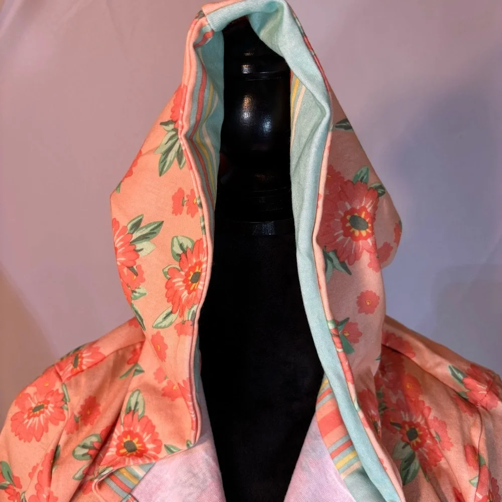 Matilda Jane Dream Chasers Winding Down Hooded Robe Cottagecore Size L (12-14)